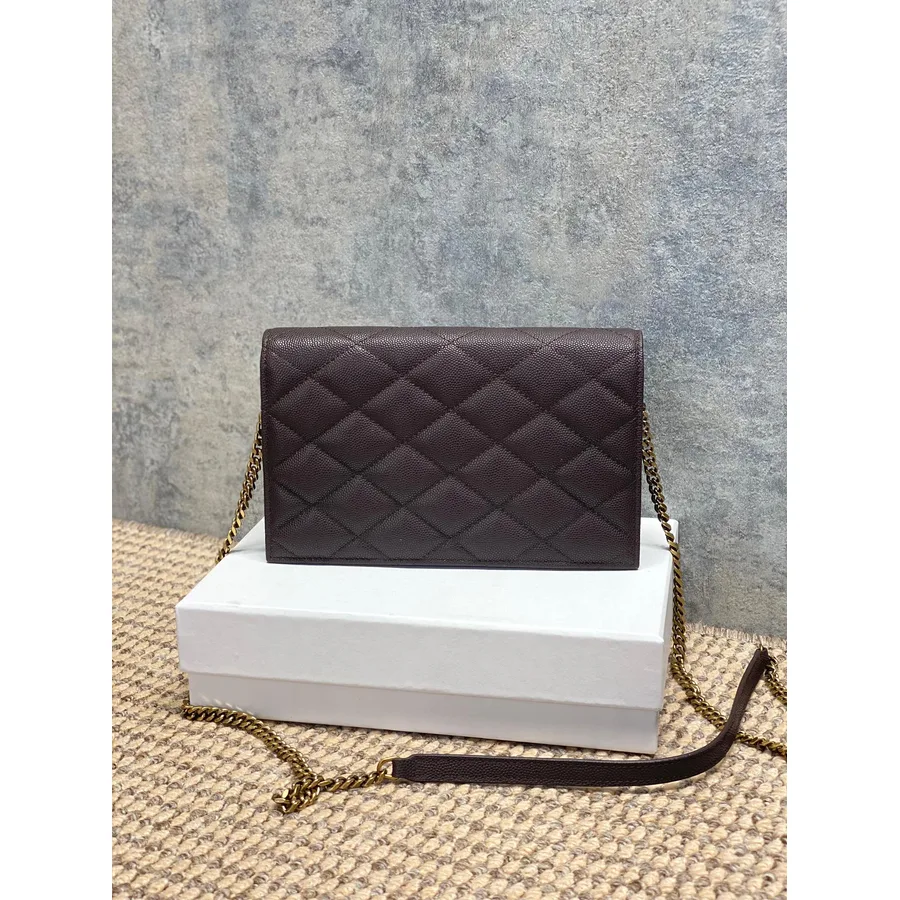 YSL Becky chain bag hardware detail catalog photo