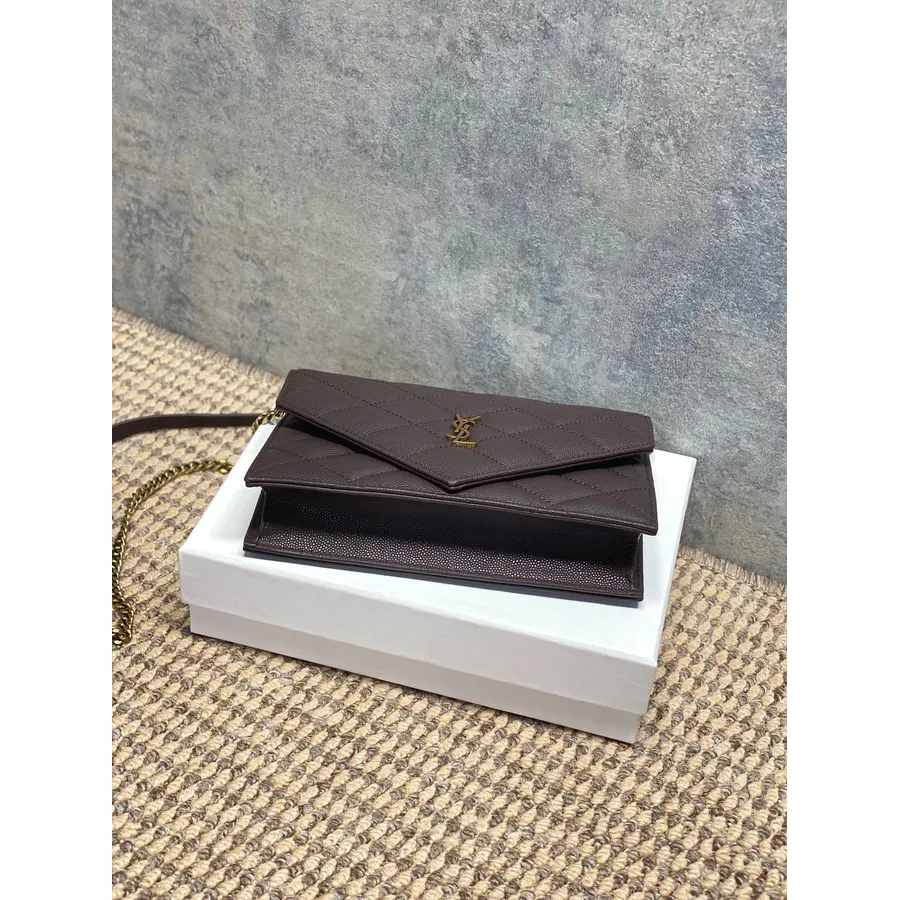 YSL Becky chain bag angle catalog photo