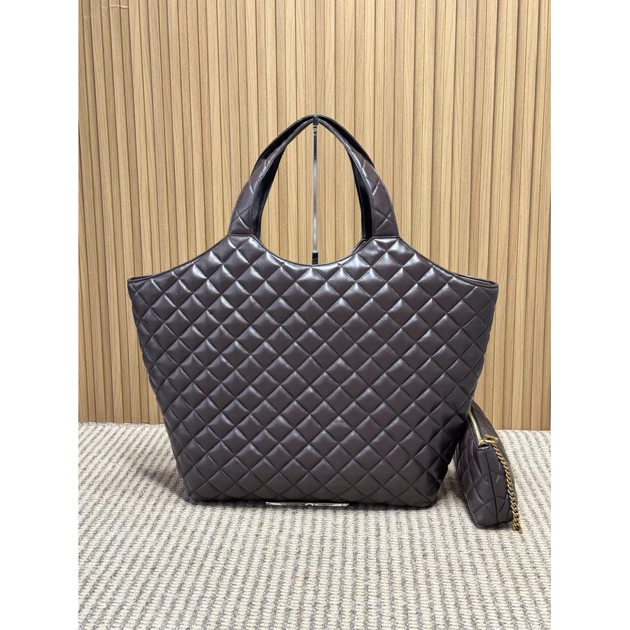 YSL Icare maxi quilted tote back catalog photo