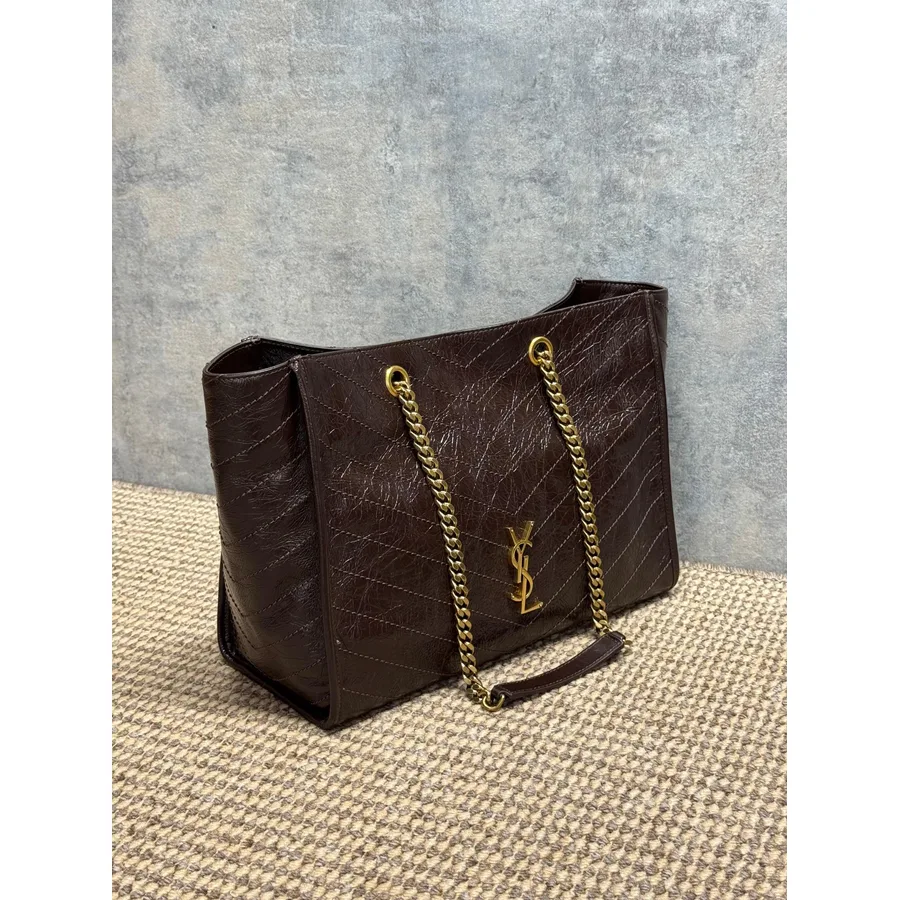 YSL Niki chain tote chain and hardware catalog photo