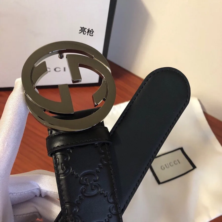 Gucci Double G belt reference from the GunongTrade catalog